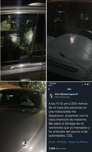 Intentan matar al periodista Ciro G mez Leyva lo salva el