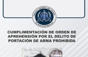CAPTURA FISCALÍA A SUJETO EN SAN FELIPE POR CONTAR CON ORDEN DE APREHENSIÓN