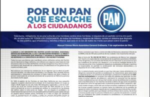 PANISTAS DE BC PIDEN QUE CIUDADANOS TAMBIEN PARTICIPEN EN LA DECISION DE SELECCIÓN DE CANDIDATOS (AS) PARA EL 2024