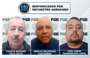 CONDENAN A 50 AÑOS DE PRISIÓN A TRES SUJETOS POR SECUESTRO