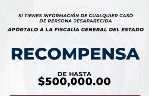 ¡500 MIL PESOS DE RECOMPENSA!