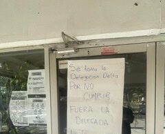 AMANECE CERRADO A TODO PÚBLICO EL EDIFICIO DE LA DELEGACIÓN DELTA; ALCALDESA INCUMPLIÓ, SEÑALAN