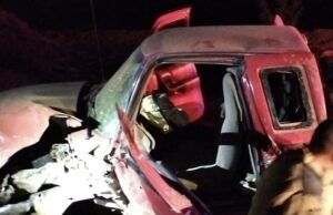 FUERTE CHOQUE CON LESIONADO LEVE EN ESTACIÓN PESCADEROS KM 39