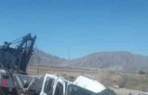LOCALIZAN PICK UP DENTRO DE DREN EN EL VALLE DE MEXICALI