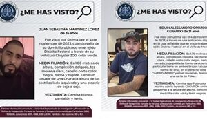 DESAPARECEN DOS MASCULINOS EN EL EJIDO DISTRITO FEDERAL DEL VALLE DE MEXICALI