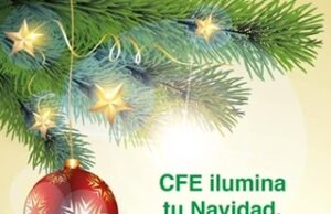 PARA UNA NAVIDAD CON SEGURIDAD, LA CFE RECOMIENDA UN USO ADECUADO DE LUCES Y ADORNOS NAVIDEÑOS
