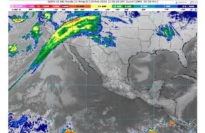 El frente frío número 36 puede ocasionar lluvias fuertes en Baja California y rachas fuertes de viento en el Golfo de California