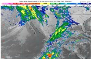 SE PRONOSTICAN LLUVIAS MUY FUERTES QUE PODRÍAN GENERAR ENCHARCAMIENTOS O INUNDACIONES EN BAJA CALIFORNIA