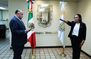 TOMÓ PROTESTA LA JEFA DE RELACIONES PÚBLICAS DE VICERRECTORÍA, UABC CAMPUS MEXICALI