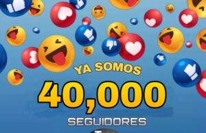 40 MIL SEGUIDORES; ¡40 MIL GRACIAS!