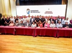 SEGUIREMOS PROMOVIENDO UNA POLÍTICA DE UNIÓN DE ESFUERZOS POR EL BIENESTAR DE MEXICALI; NORMA BUSTAMANTE