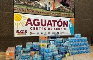 RECAUDA “AGUATÓN” 12, 979 BOTELLAS PARA LOS CENTROS DE HIDRATACIÓN