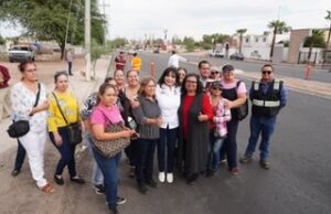 VIALIDADES MÁS RÁPIDAS Y SEGURAS; NORMA BUSTAMANTE SUPERVISA LA REHABILITACIÓN DE CALZ. ANÁHUAC