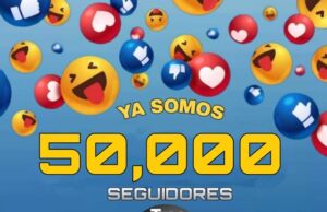 LLEGAMOS A 50 MIL SEGUIDORES EN TRES65NEWS