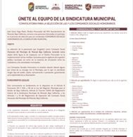 SE ABRE CONVOCATORIA PARA COMISARIADOS SOCIALES