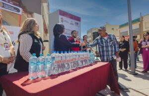 PROTEGIENDO VIDAS DEL CALOR: NORMA BUSTAMANTE PONE EN MARCHA EL PROGRAMA «S.O.S. HIDRÁTATE»