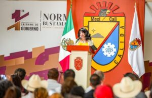AVANZA LA TRANSFORMACIÓN DEL VALLE DE MEXICALI, NORMA BUSTAMANTE