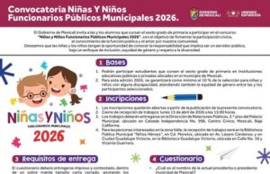 Convocan a niñas y niños de sexto de primaria a participar como funcionarios públicos