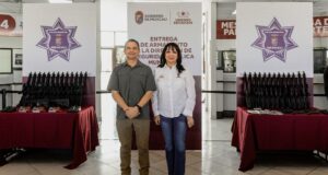 FORTALECE ALCALDESA EL EQUIPAMIENTO DE LA POLICÍA MUNICIPAL DE MEXICALI