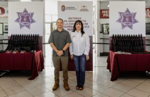 FORTALECE ALCALDESA EL EQUIPAMIENTO DE LA POLICÍA MUNICIPAL DE MEXICALI