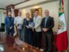 PRESIDENTE DEL CONGRESO ELIGIO VALENCIA LÓPEZ RECIBE INFORME DE LA FISCALÍA GENERAL DE BAJA CALIFORNIA