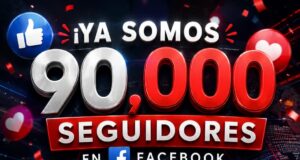 ¡90 MIL GRACIAS! TRES65NEWS LLEGA A 90 MIL SEGUIDORES