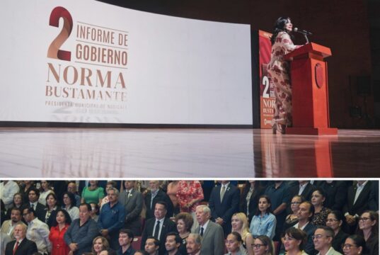 NORMA BUSTAMANTE RINDE SU SEGUNDO INFORME DE GOBIERNO
