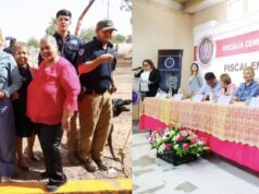 ENCABEZA FISCAL MA. ELENA ANDRADE, JORNADA DE ATENCIÓN EN COLONIA ROBLEDO