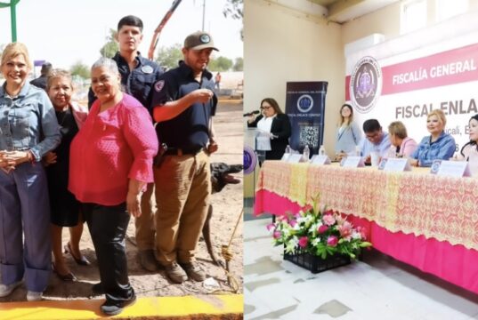 ENCABEZA FISCAL MA. ELENA ANDRADE, JORNADA DE ATENCIÓN EN COLONIA ROBLEDO
